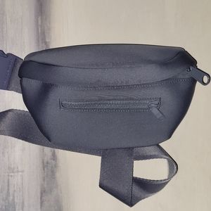 Dagne Dover Ace Neoprene Belt Bag Fanny Pack in Ash Blue LIMITED EDITION